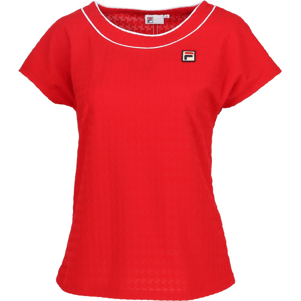 フィラ FILA テニスウェア レディース   ゲームシャツ EL0029 2025SS | FILA | 01