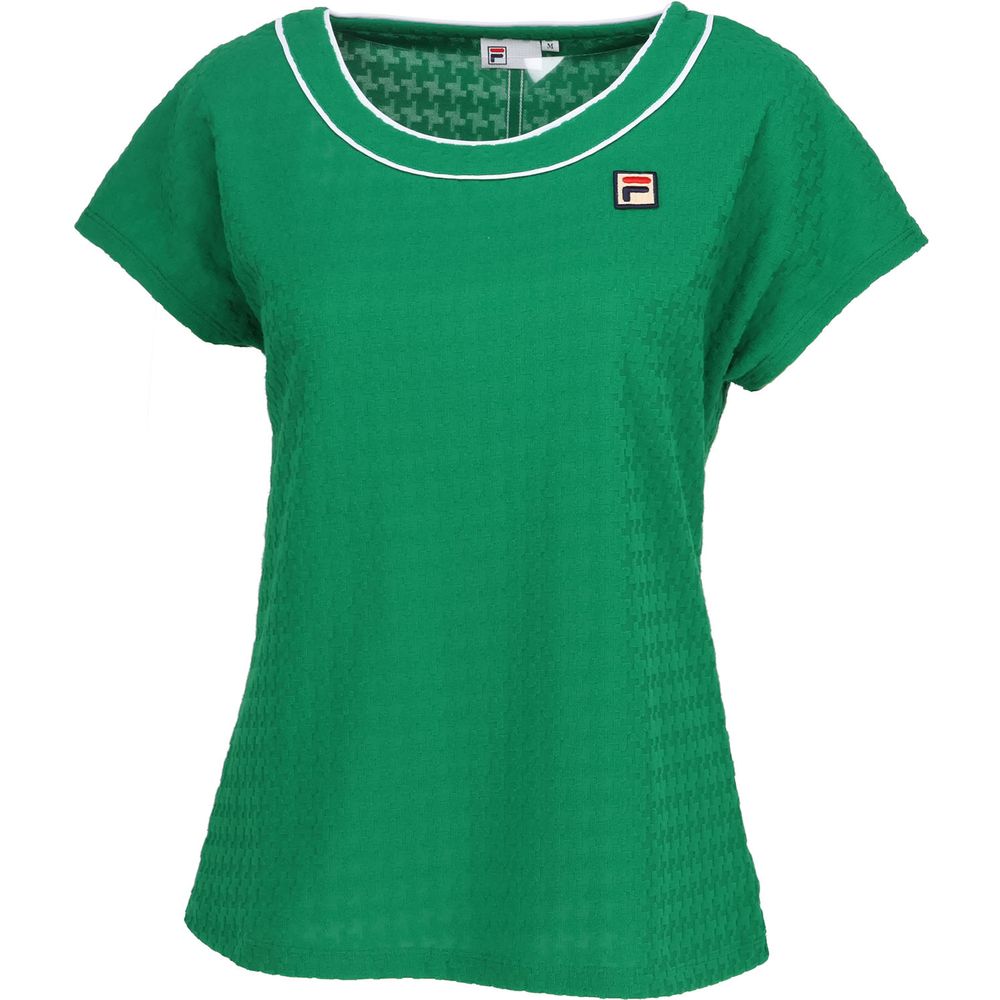 フィラ FILA テニスウェア レディース   ゲームシャツ EL0029 2025SS | FILA | 03