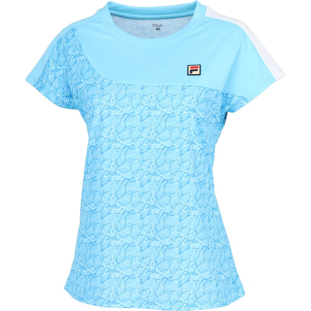 フィラ FILA テニスウェア レディース   ゲームシャツ VL2827 2024SS | FILA | 02