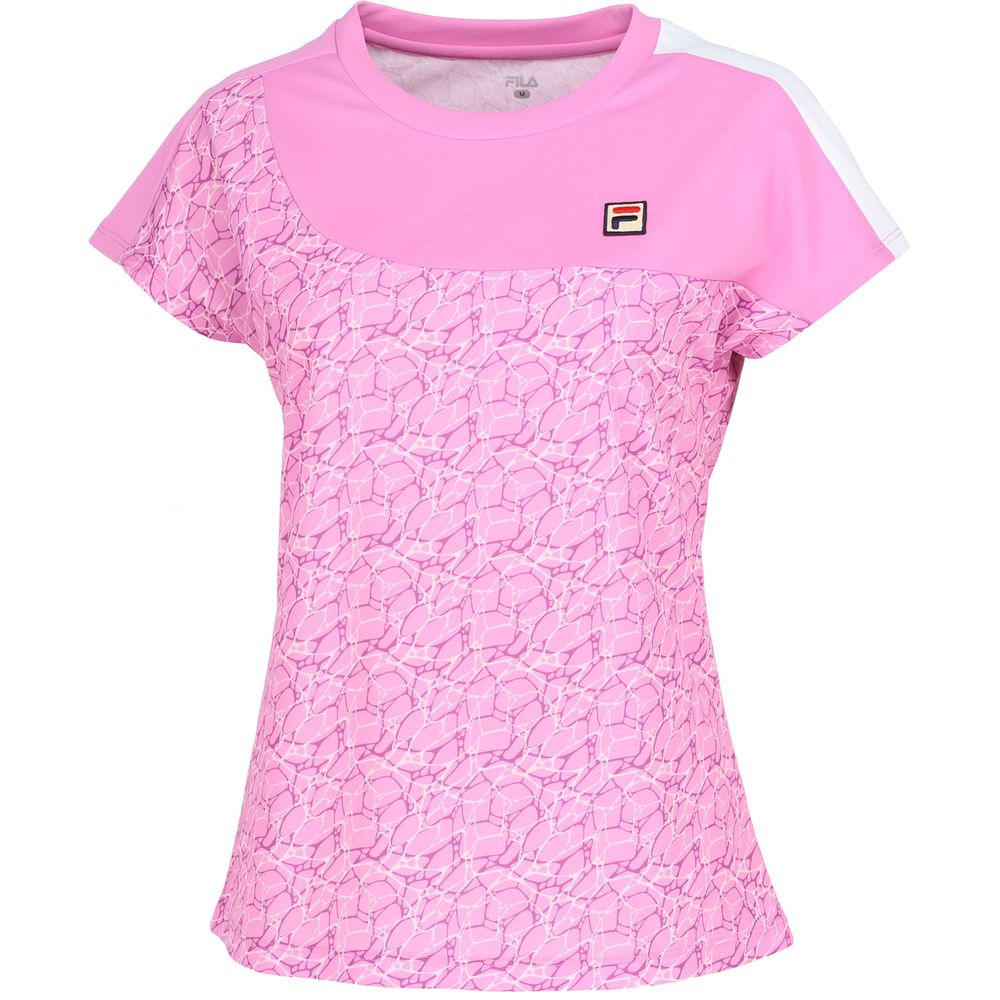 フィラ FILA テニスウェア レディース   ゲームシャツ VL2827 2024SS | FILA | 03