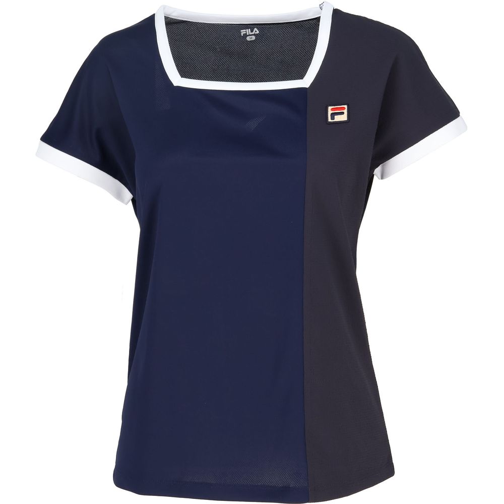 『即日出荷』フィラ FILA テニスウェア レディース   ゲームシャツ KPI限定モデル VL2887 2024SS | FILA | 03