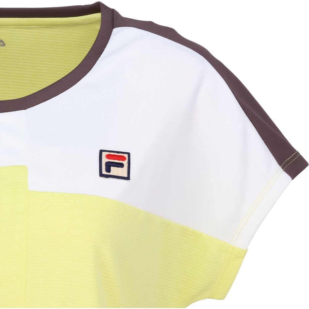 フィラ FILA テニスウェア レディース   ゲームシャツ VL2932 2024FW | FILA | 06
