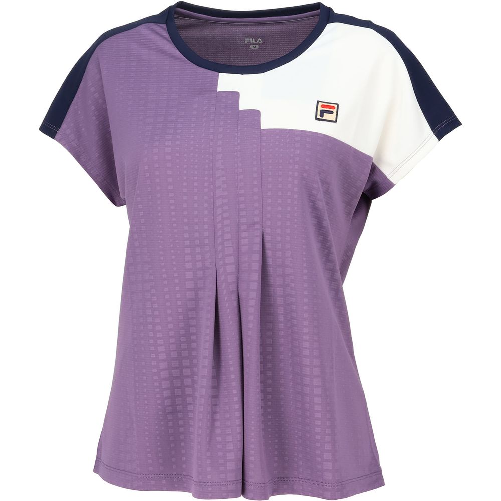 フィラ FILA テニスウェア レディース   ゲームシャツ VL2932 2024FW | FILA | 03