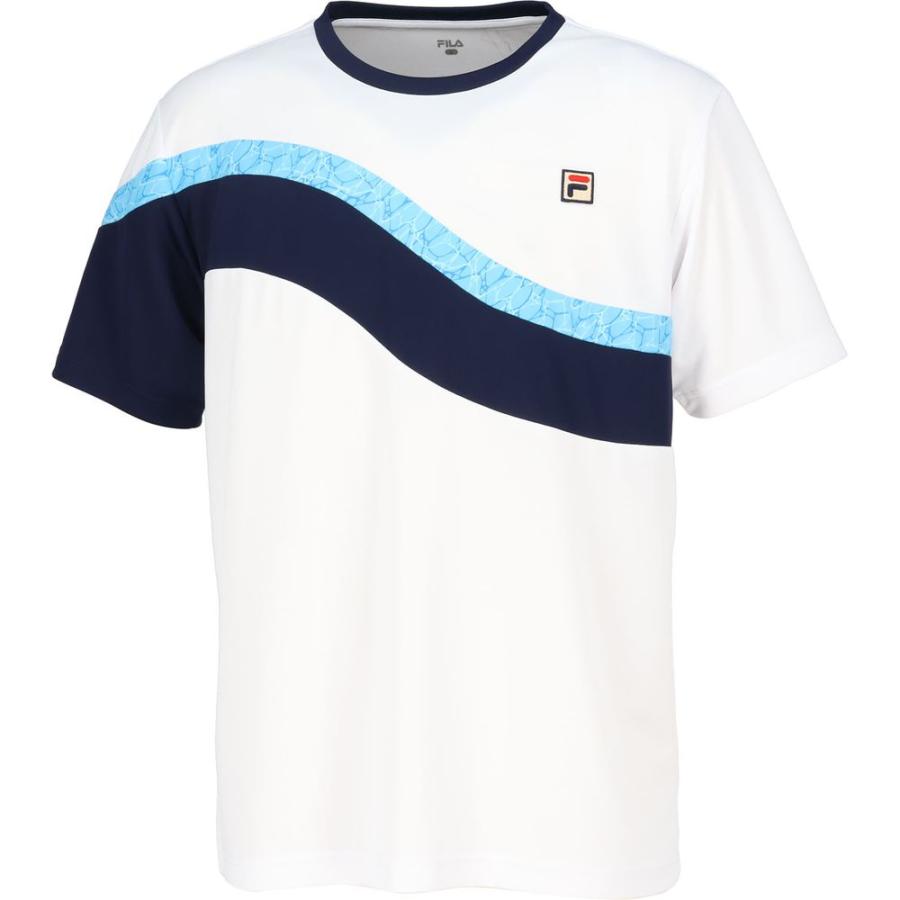 フィラ FILA テニスウェア メンズ   ゲームシャツ VM5682 2024SS｜sportsshop｜02