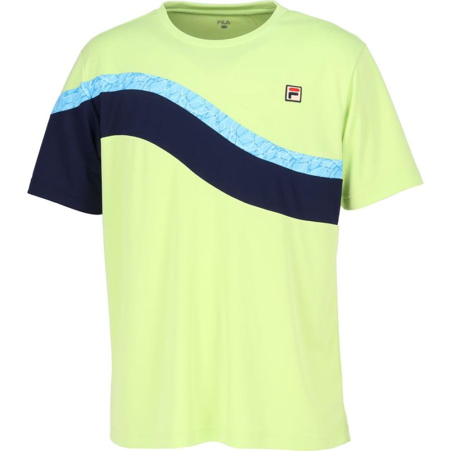 フィラ FILA テニスウェア メンズ   ゲームシャツ VM5682 2024SS｜sportsshop｜05