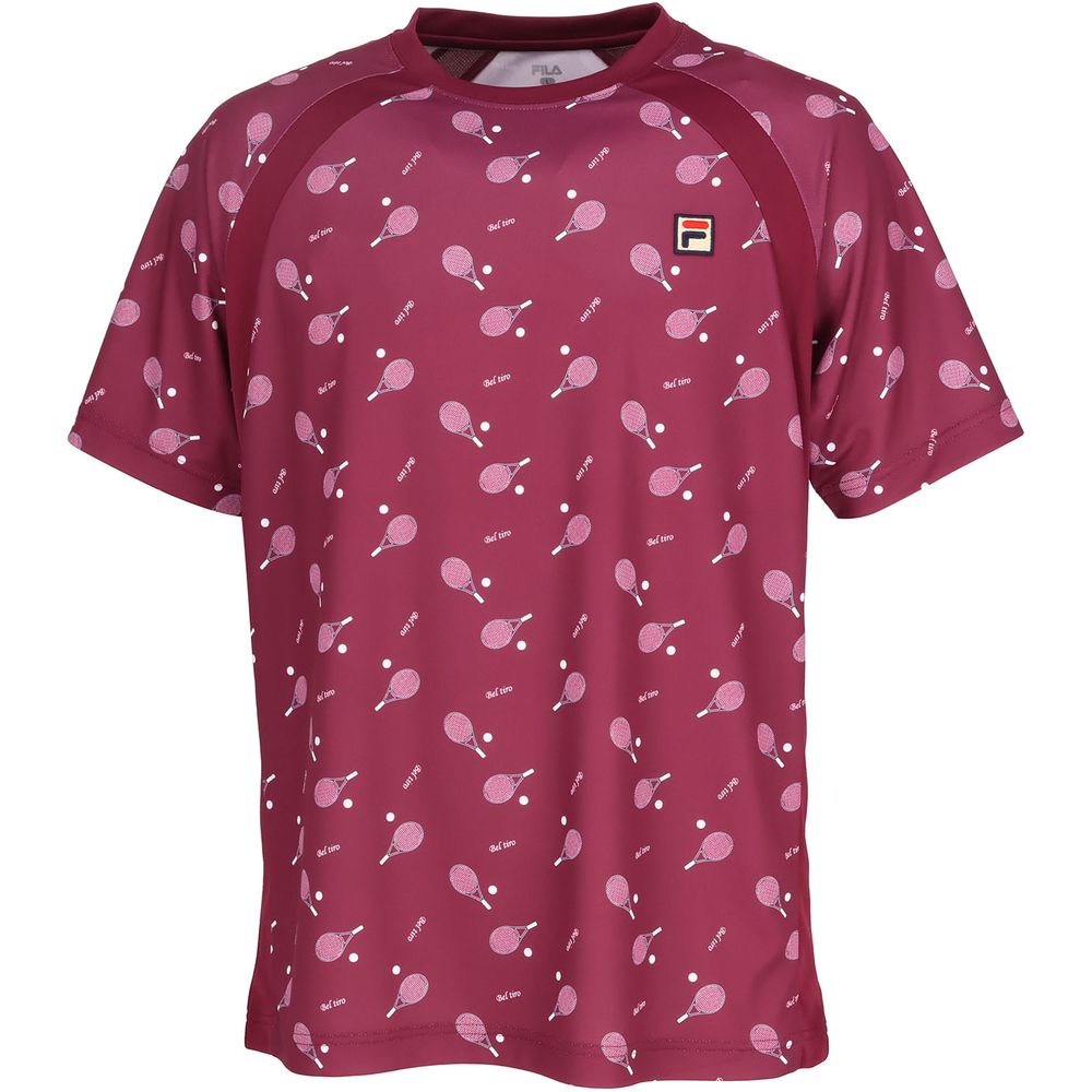 FILA フィラ テニスウェア メンズ ゲームシャツ VM5704 2024FW : KPI