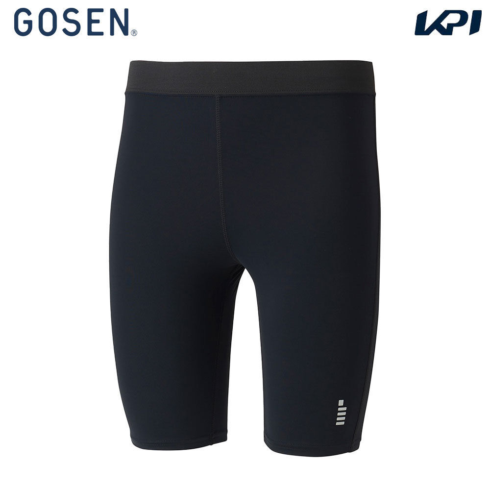 ゴーセン GOSEN テニスウェア ユニセックス   ハーフ丈レギンス FR2446 2024FW