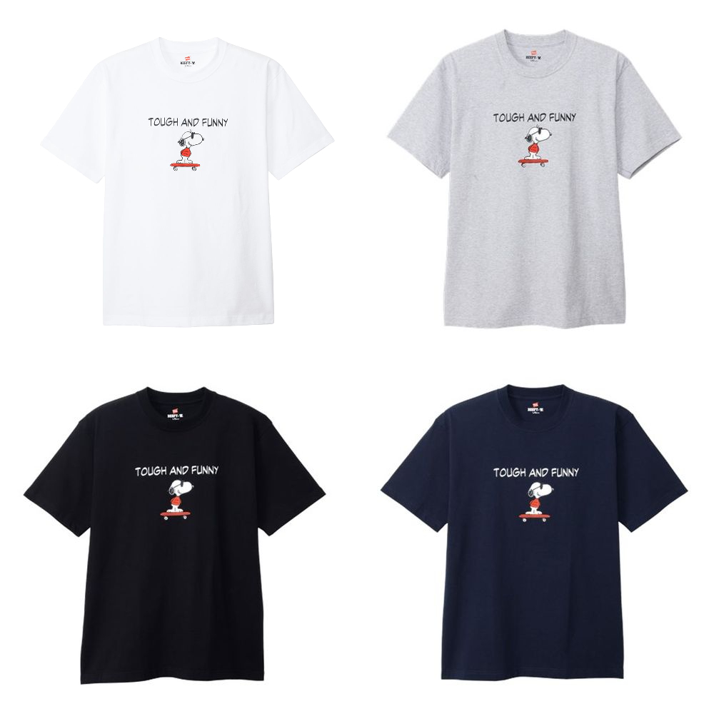 Hanes マルチSPウェア メンズ   PEANUTS X BEEFY-T SHORT SLEEVE HM1-D002 2026SS