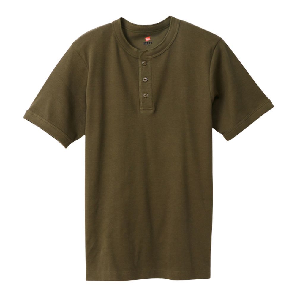 Hanes カジュアルウェア メンズ BEEFY RIB HENLE HM1-T103 |  | 05