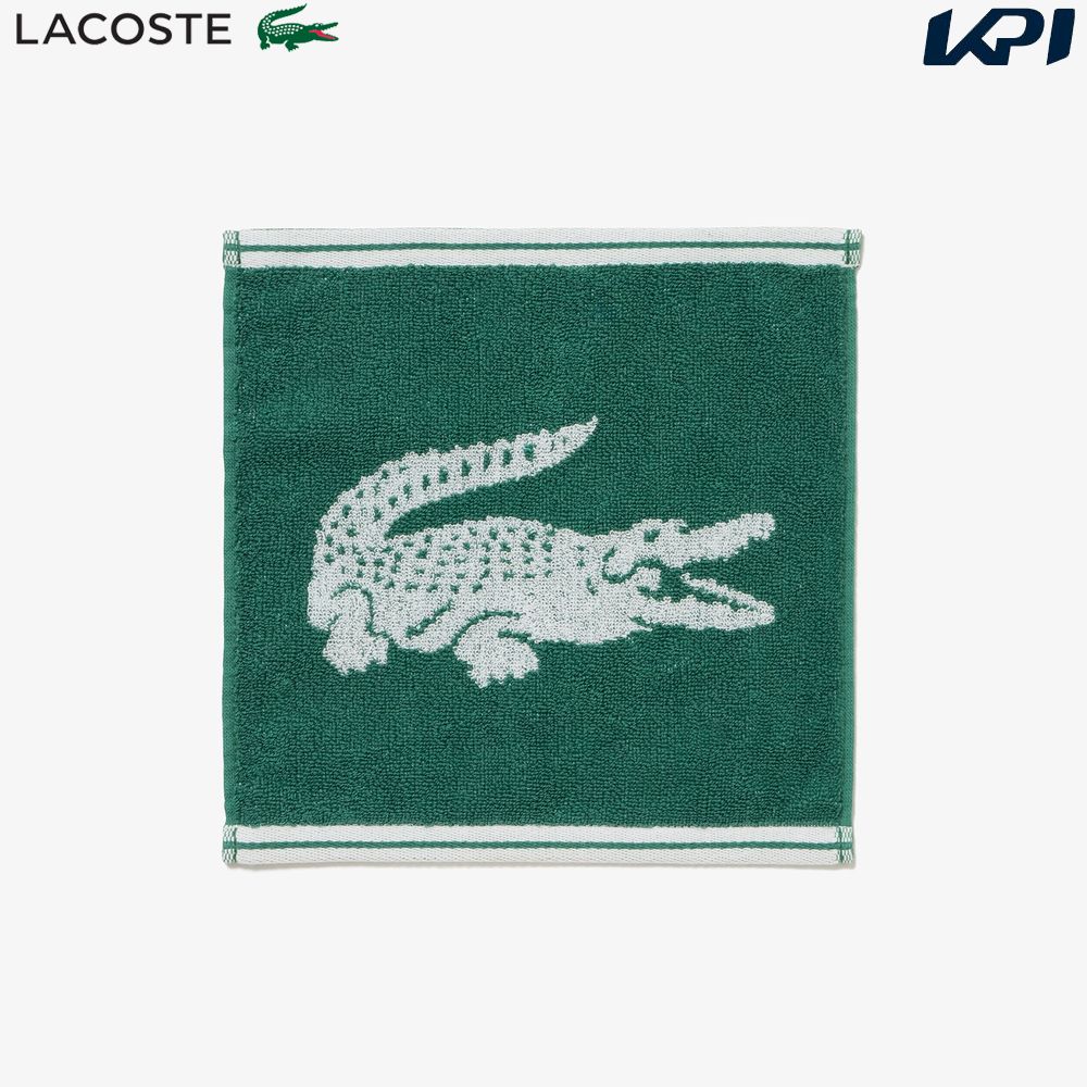 ラコステ LACOSTE テニスアクセサリー ユニセックス   ワニロゴジャカードハンカチタオル LN008J-132『即日出荷』