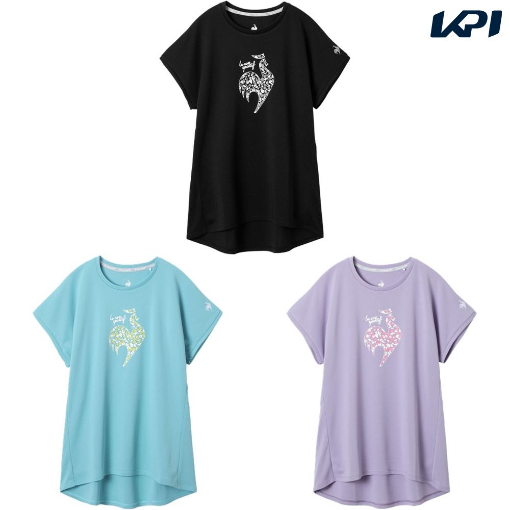 「最短当日出荷」ルコック le coq sportif テニスウェア レディース   プラクティスシャツ LN5FHT32L 2025FW