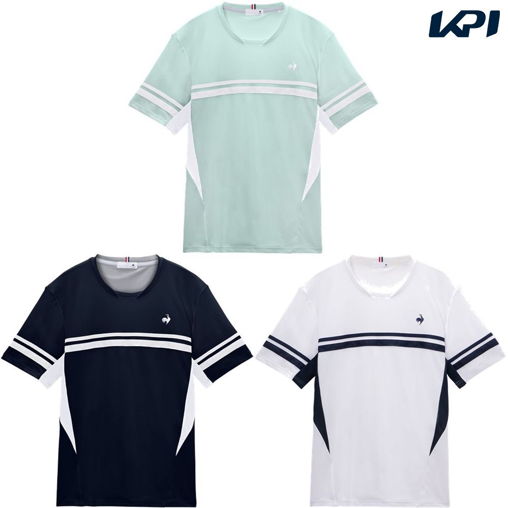 ルコック le coq sportif テニスウェア メンズ   冷感ゲームシャツ LN6SHT30M 2026SS