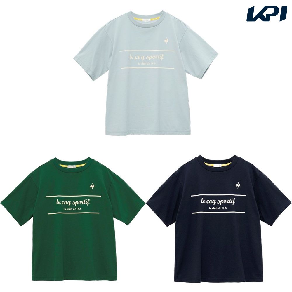 ルコック le coq sportif フィットネスウェア メンズ   ショートスリープシャツ LT5SHT07M 2025SS