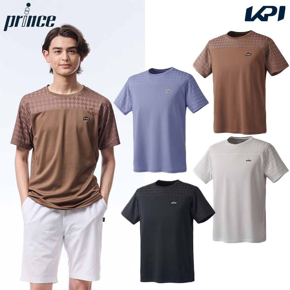 プリンス Prince テニスウェア メンズ   ゲームシャツ MF5032 2025FW