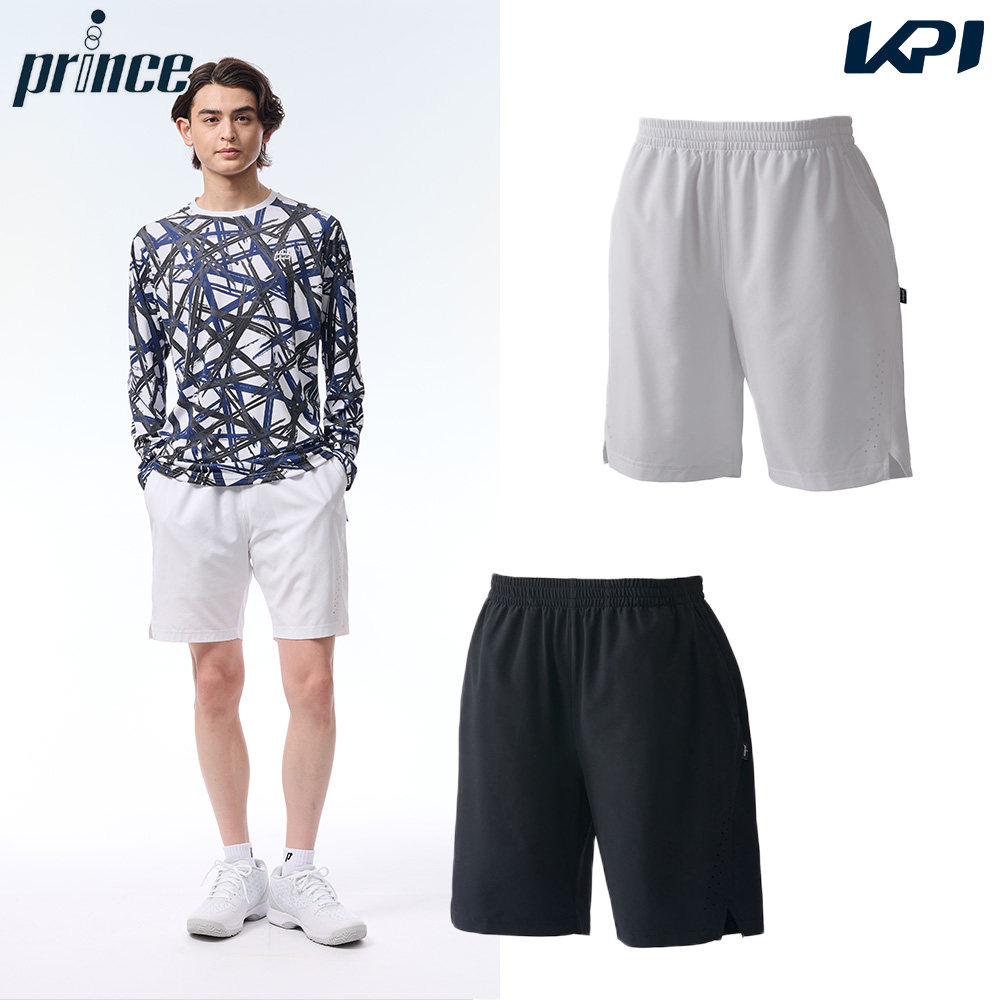 プリンス Prince テニスウェア メンズ   ストレッチハーフパンツ MF5211 2025FW