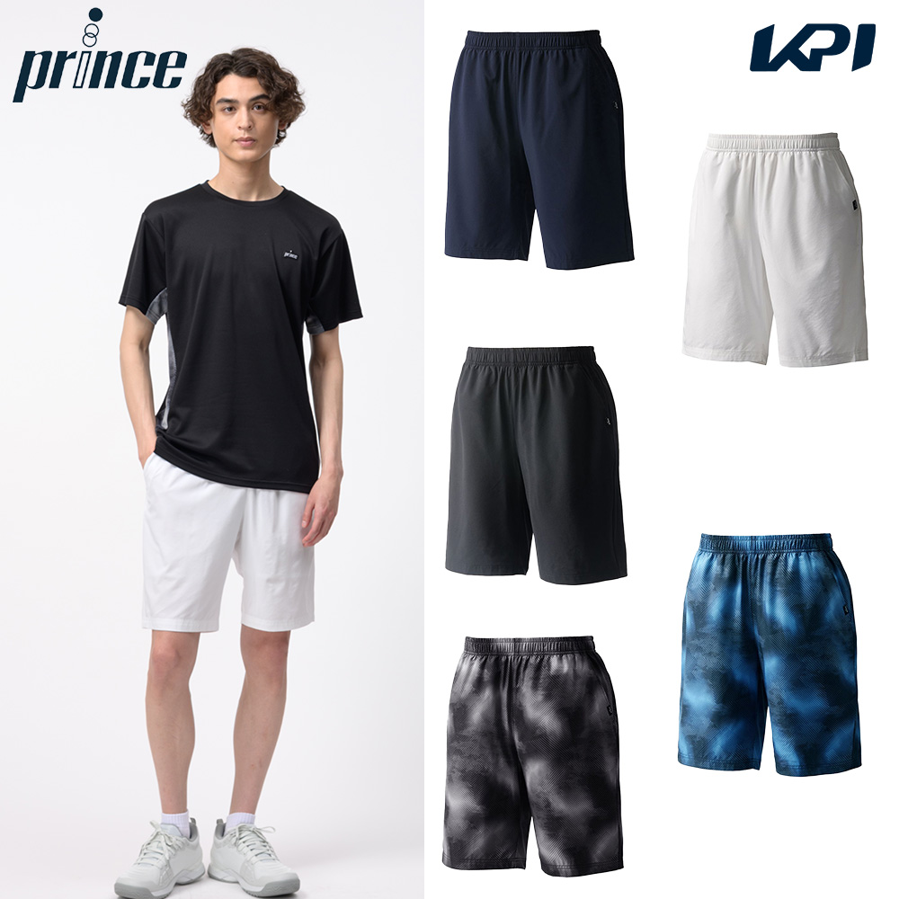 プリンス Prince テニスウェア ユニセックス   ストレッチハーフパンツ MF6210 2026FW