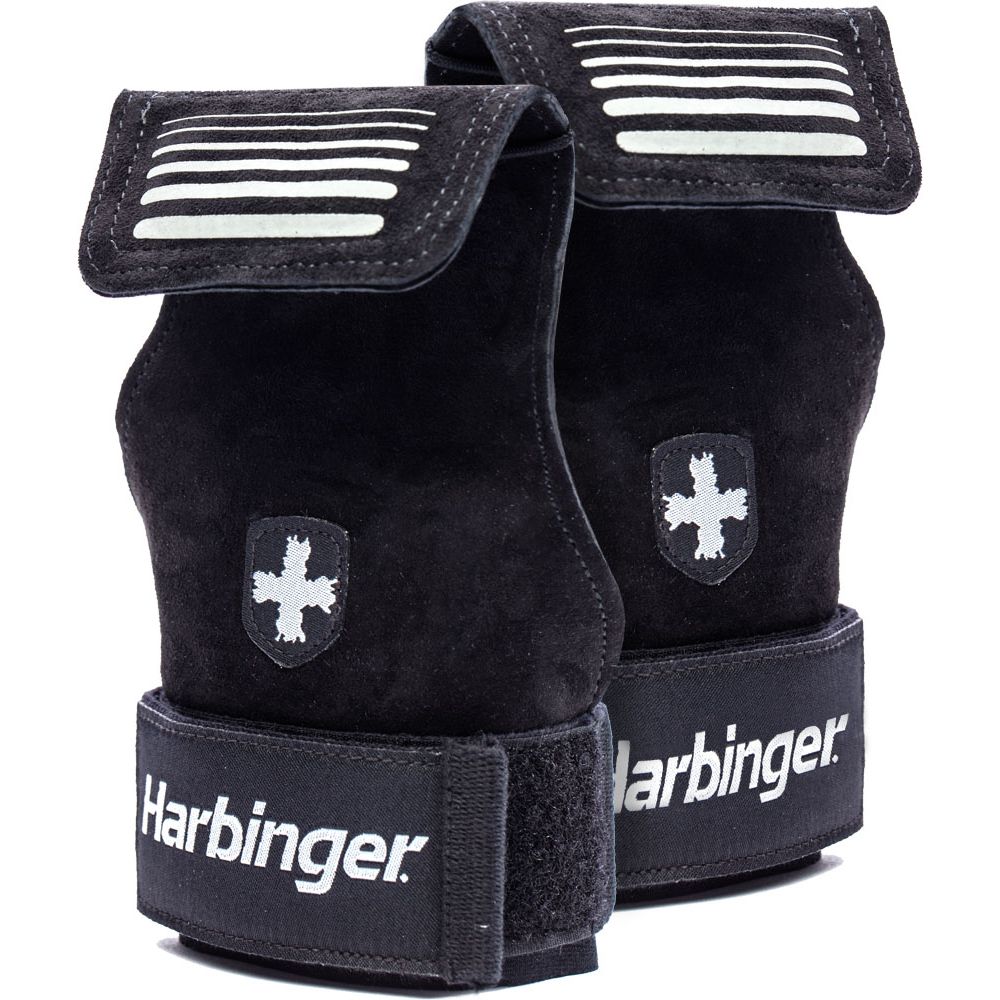 ハービンジャー Harbinger 健康・ボディケアその他 ユニセックス ヘビーリフティング用 リフティンググリップ M/L 361354