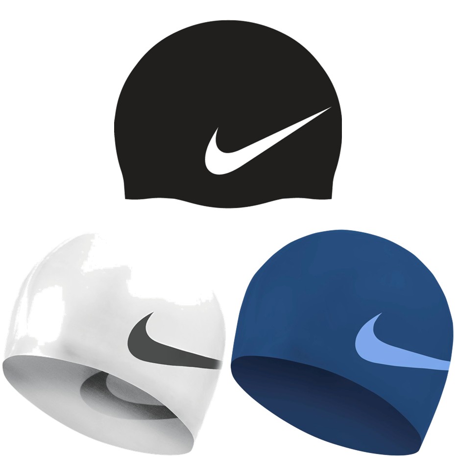 ナイキ NIKE 水泳キャップ・バイザー    スウッシュシリコーンキャップ NESS8163
