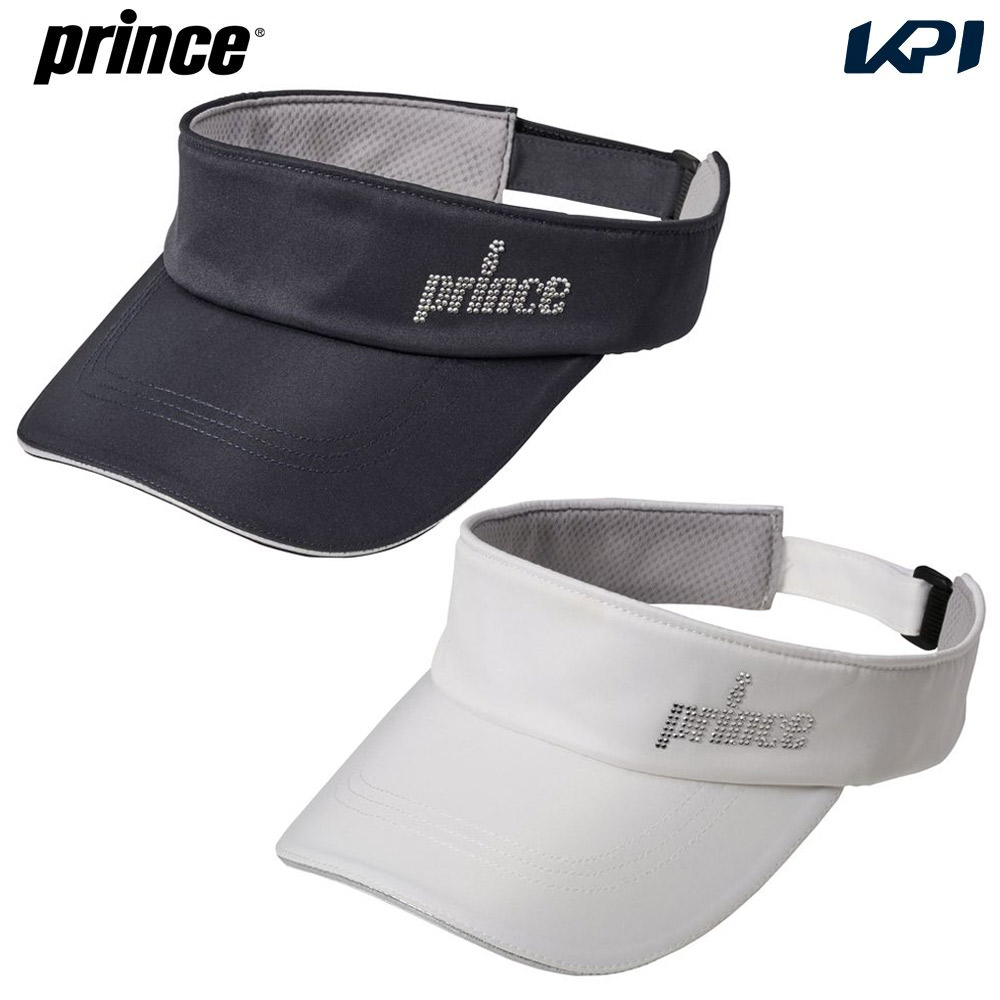 Prince（プリンス） テニスキャップ・バイザー ラインストーンバイザー