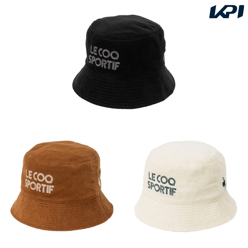 ルコック le coq sportif マルチSPキャップ・バイザー ユニセックス   コーデュロイハット QMAWJC51