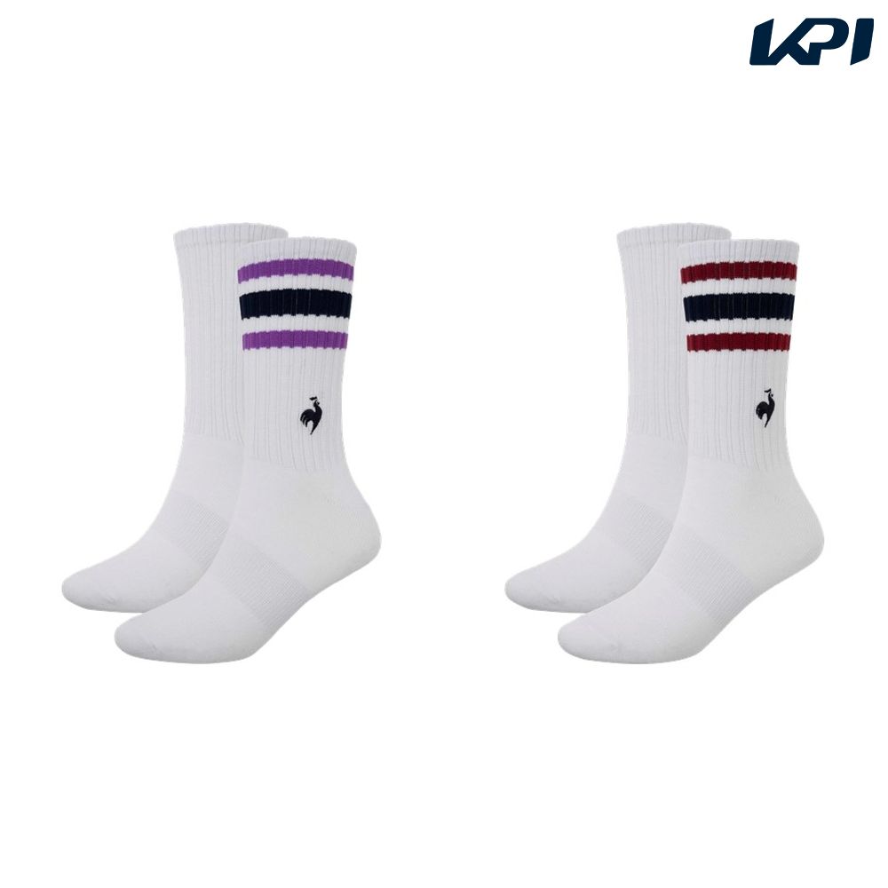 ルコック le coq sportif マルチSPアクセサリー    ２Ｐミドルソックス QMAYJB51