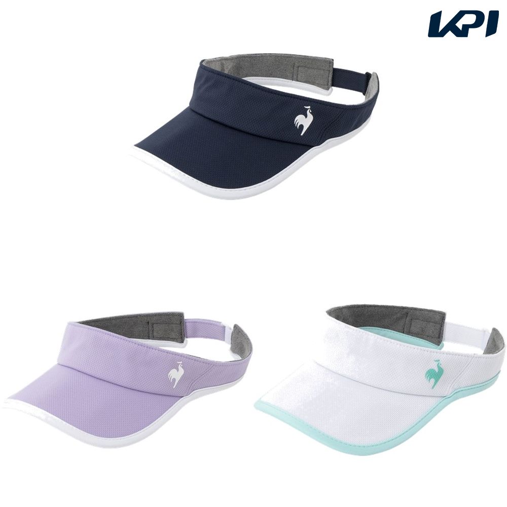 ルコック le coq sportif マルチSPキャップ・バイザー レディース クーリングサンバイザー QTCVJC20