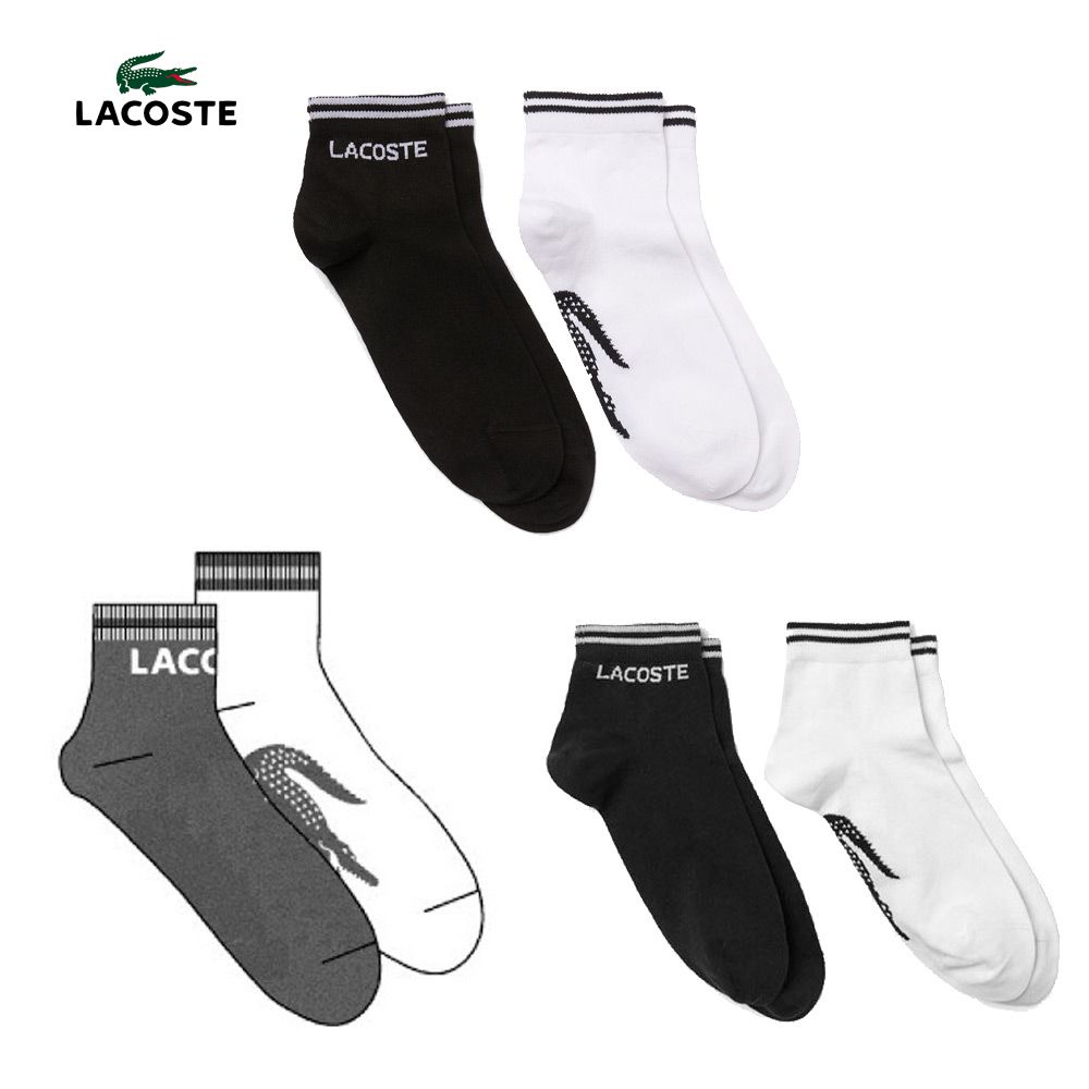 Yahoo! Yahoo!ショッピング(ヤフー ショッピング)ラコステ LACOSTE テニスウェア メンズ ソックス Socks RA2104L 2021SS