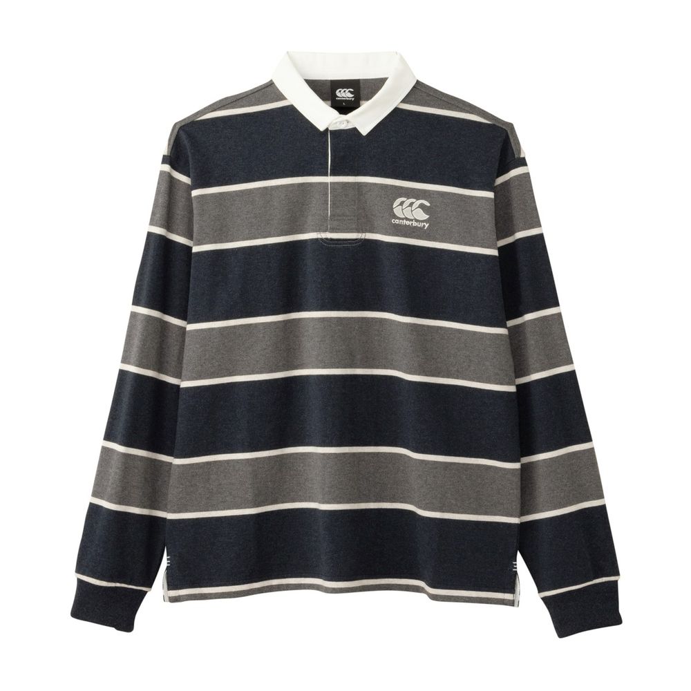 カンタベリー CANTERBURY ラグビーウェア ユニセックス L/S RUGGER SHIRT RA41584 2021FW