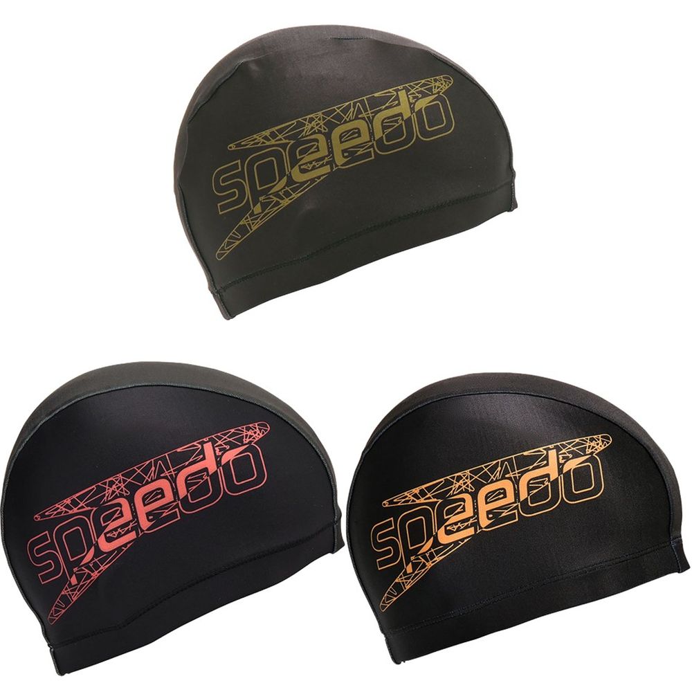 スピード Speedo 水泳キャップ・バイザー ユニセックス   Flash Stack Tricot Cap SE12460-2026