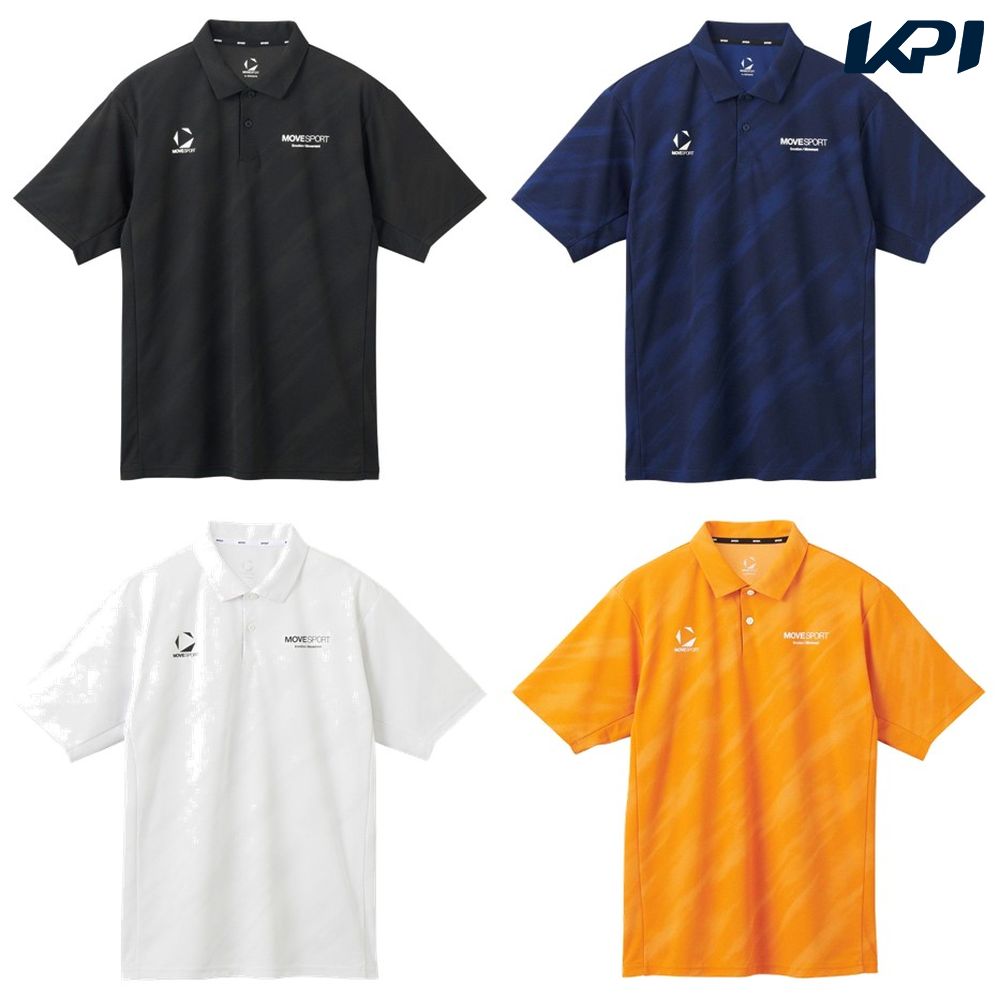 デサント DESCENTE フィットネスウェア メンズ   SUNSCREENミニ鹿の子 総柄グラフィックポロシャツ ST5SHS02M 2025SS