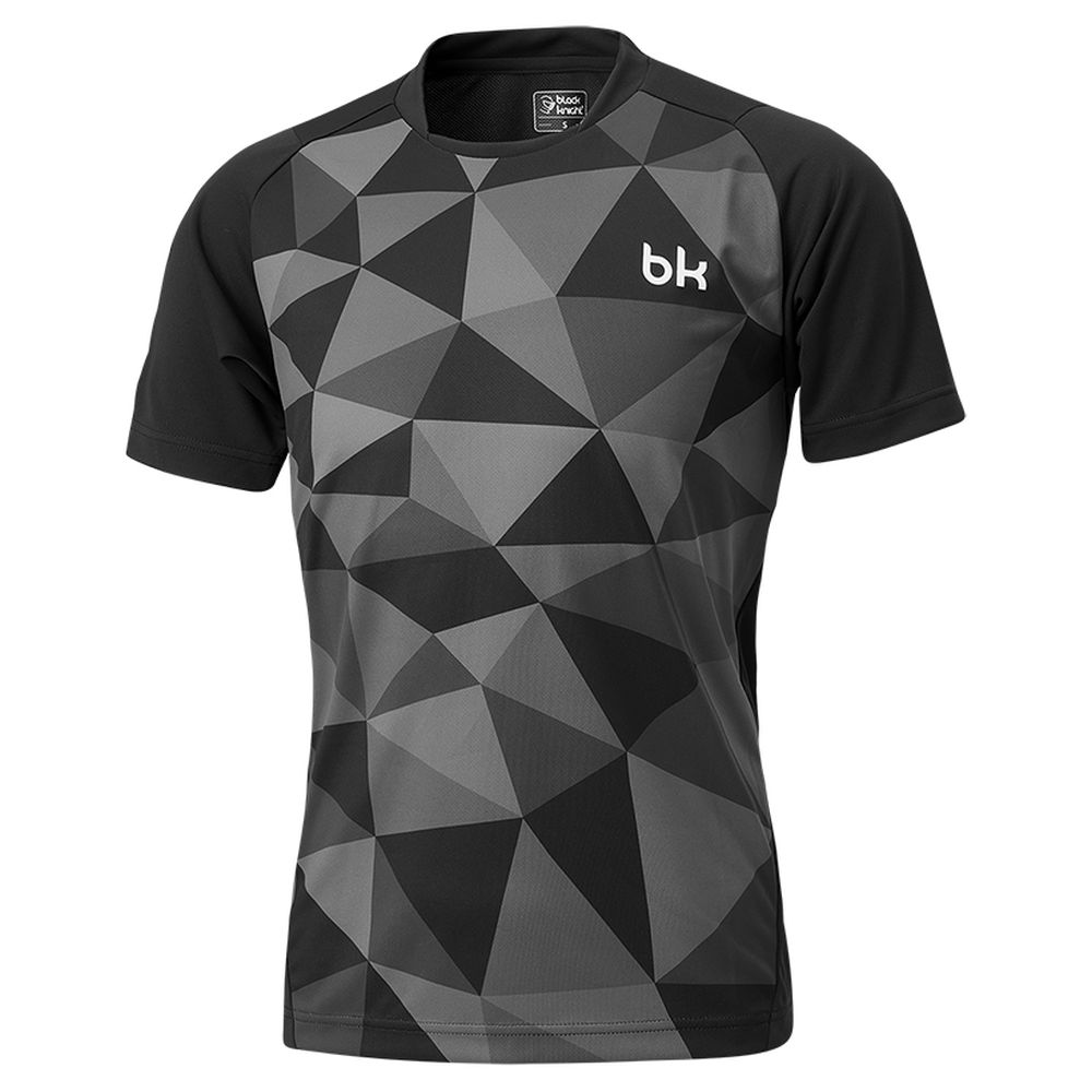 ブラックナイト Black knight バドミントンウェア ユニセックス ゲームシャツ T-3550U 2023SS｜sportsshop｜02