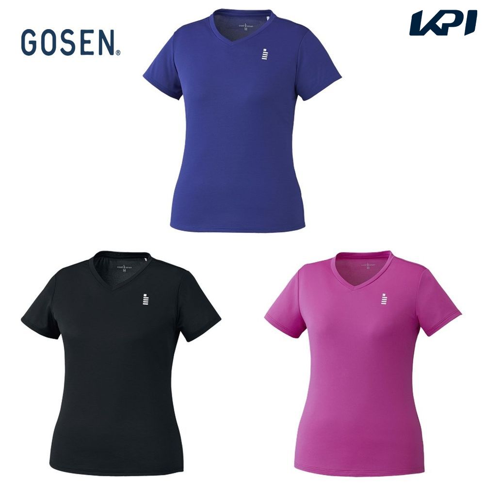 ゴーセン GOSEN テニスウェア レディース ゲームシャツ T1965 2019FW
