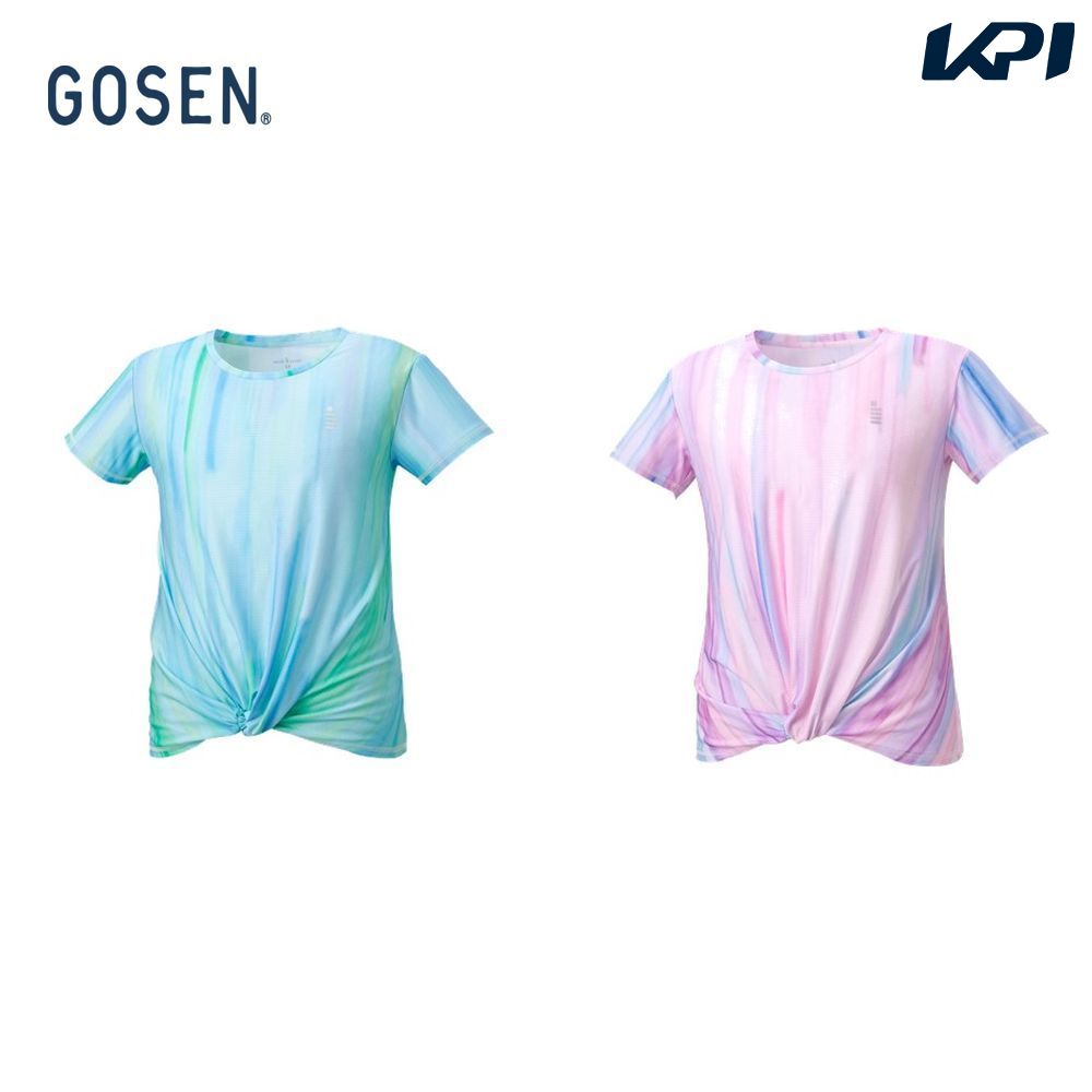 ゴーセン GOSEN テニスウェア レディース レディースゲームシャツ T2063 2020FW