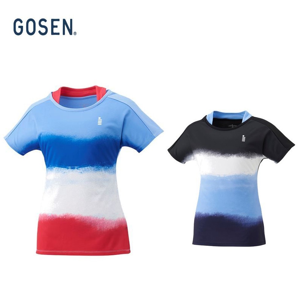 ゴーセン GOSEN テニスウェア レディース レディースゲームシャツ T2165 2021FW