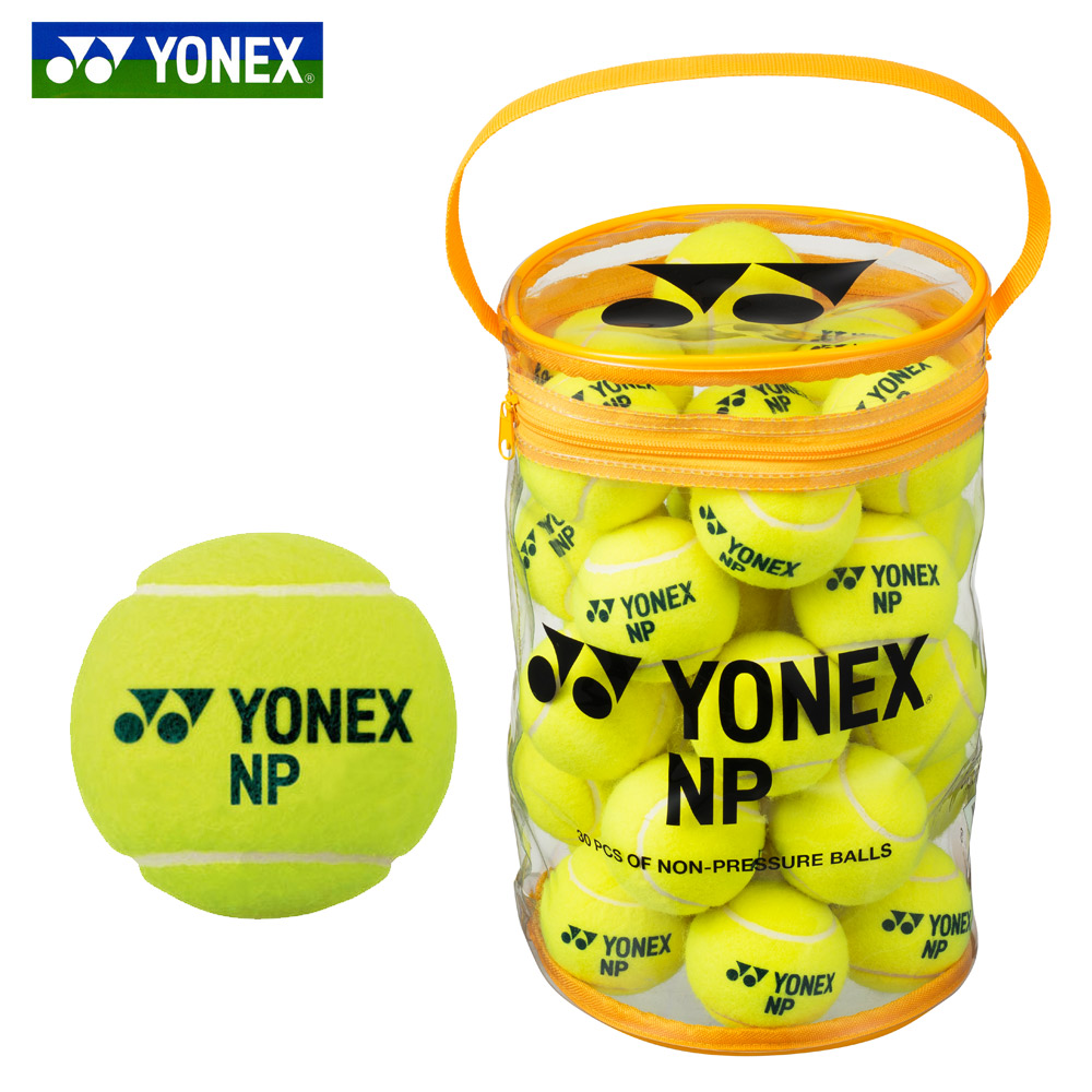 『即日出荷』ヨネックス YONEX テニスボール  ノンプレッシャー 30個入り  TB-NP30｜KPI WELLNESS