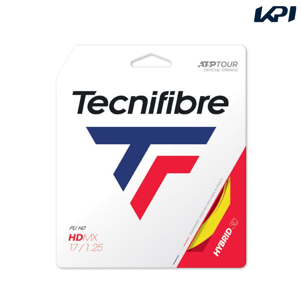 『即日出荷』テクニファイバー Tecnifibre テニスガット・ストリング  HDMX 単張 1.25mm YELLOW TFG305  TFSG300｜KPI WELLNESS