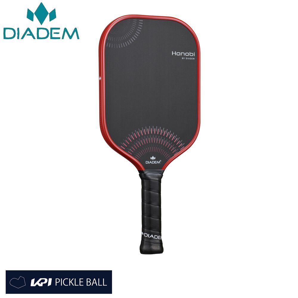 ダイアデム DIADEM ピックルボールパドル  HANABI RED ハナビ レッド TPA026