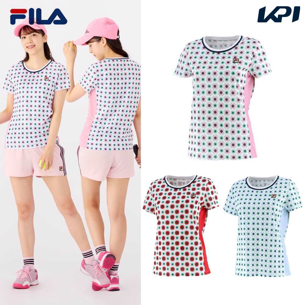 フィラ FILA テニスウェア レディース  ゲームシャツ VL2423 2022SS『即日出荷』