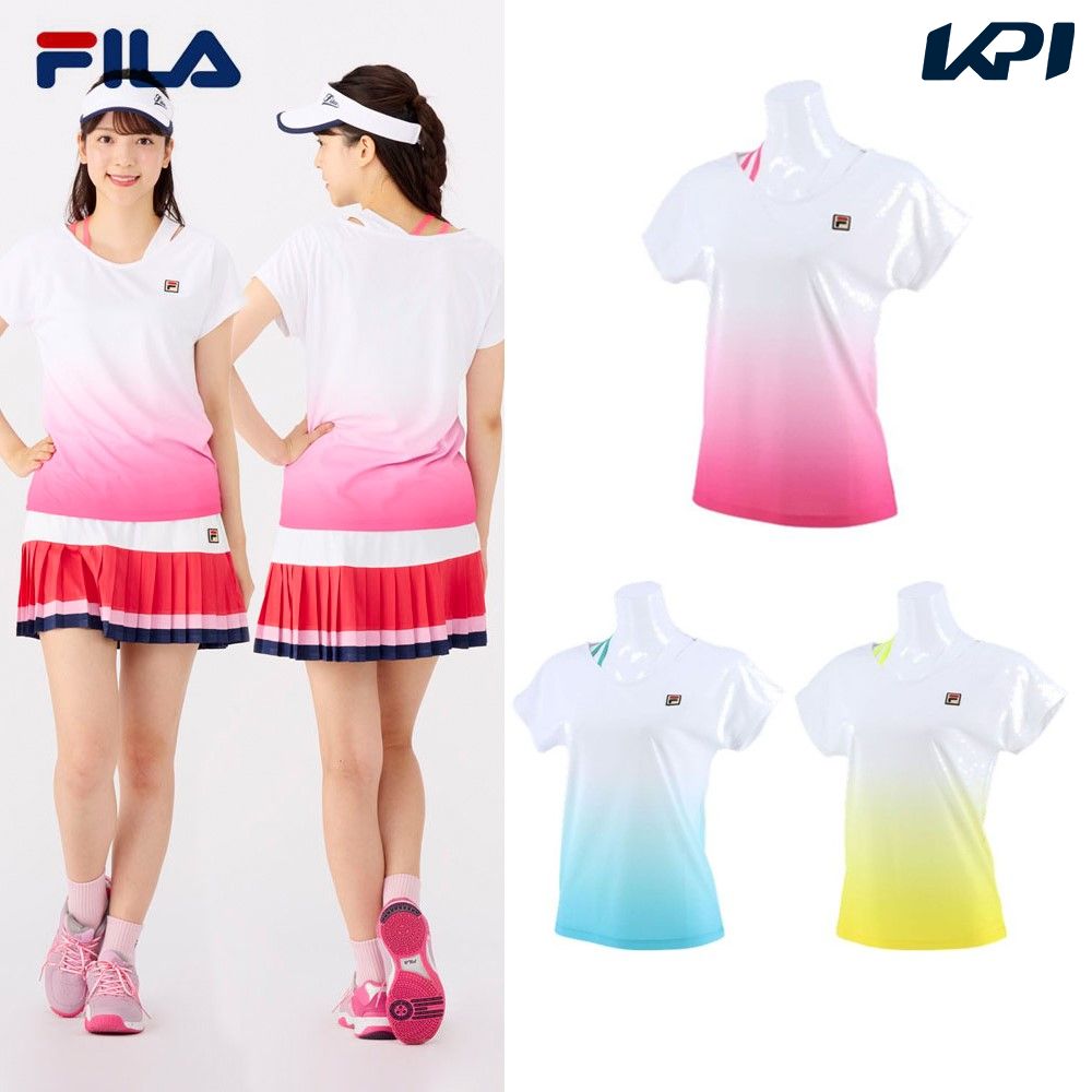 フィラ FILA テニスウェア レディース  ゲームシャツ VL2450 2022SS『即日出荷』