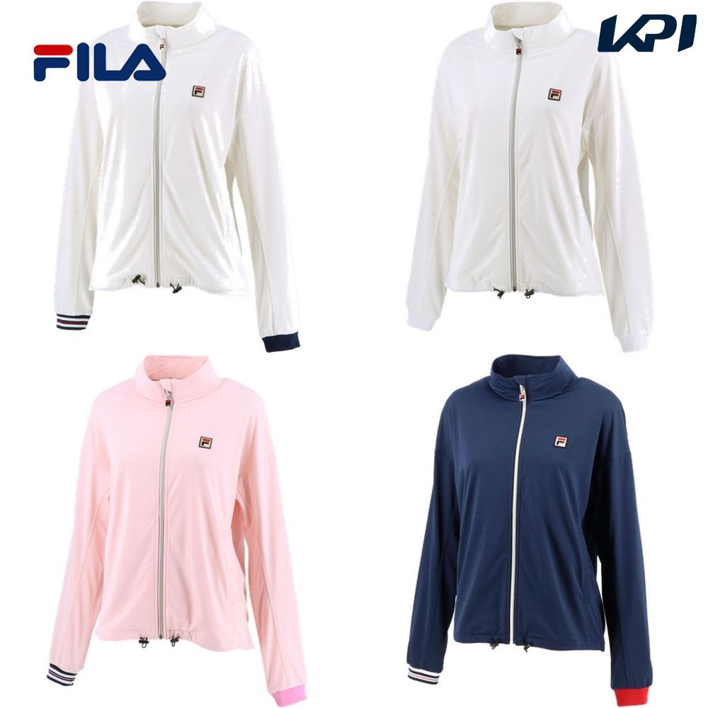 フィラ FILA テニスウェア レディース  トラックジャケット VL2452 2022SS『即日出荷』