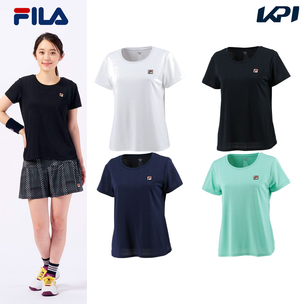 フィラ FILA テニスウェア レディース ゲームシャツ VL2618 2023SS
