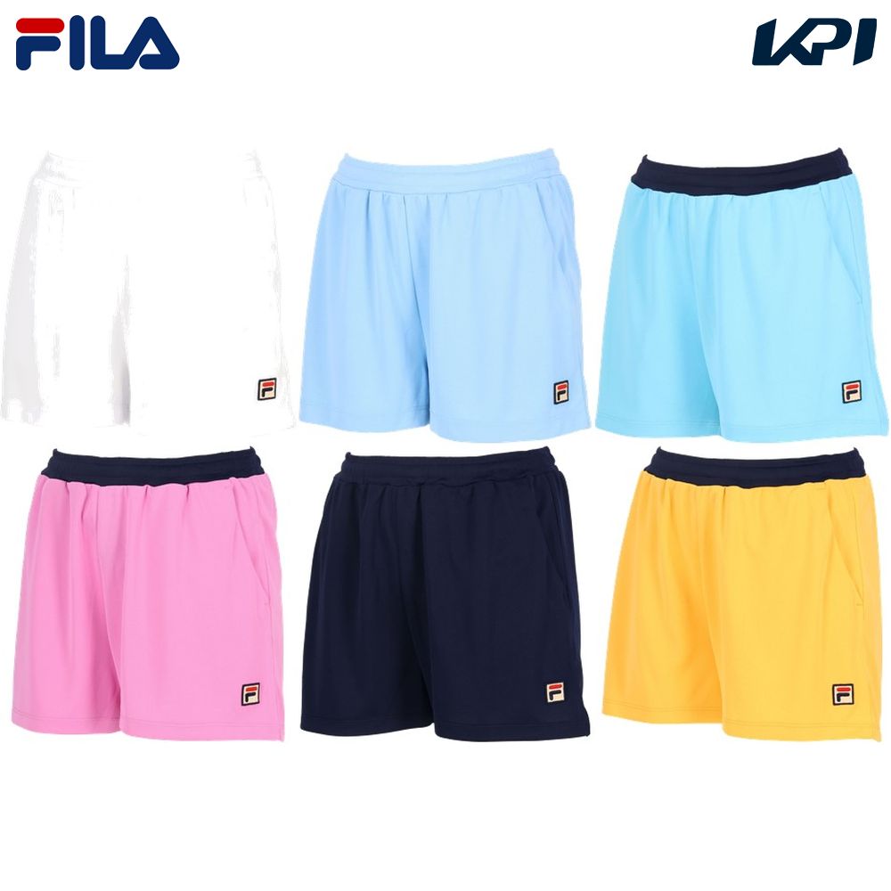 フィラ FILA テニスウェア レディース   ショートパンツ VL2846 2024SS | FILA