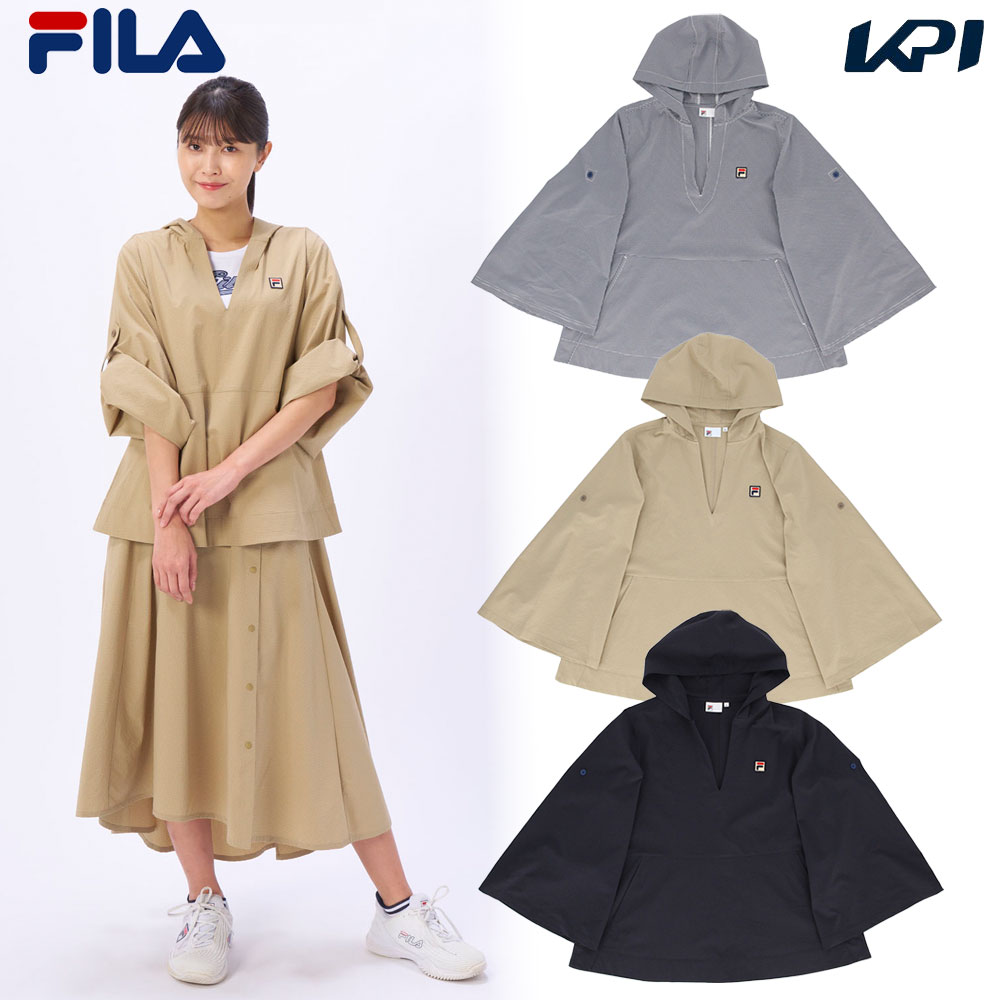 Yahoo! Yahoo!ショッピング(ヤフー ショッピング)フィラ FILA テニスウェア レディース   ポンチョ VL2854 2024SS