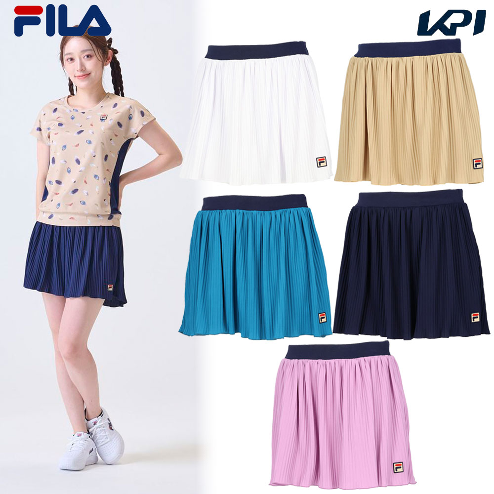 FILA（フィラ） テニスウェア レディース スコート VL2917 2024FW