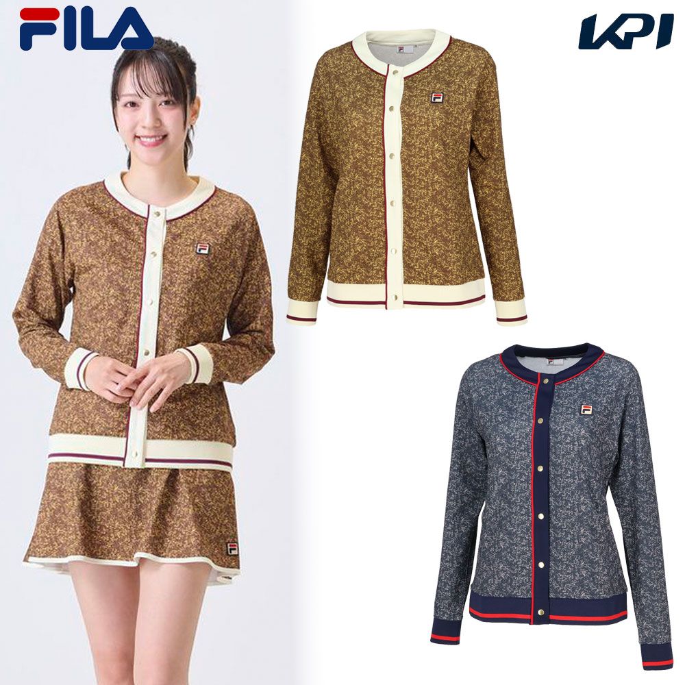 フィラ FILA テニスウェア レディース   ジャケット VL2962 2024FW