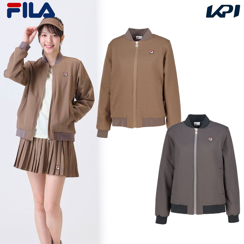 フィラ FILA テニスウェア レディース   フルジップジャケット VL2967 2024FW | FILA