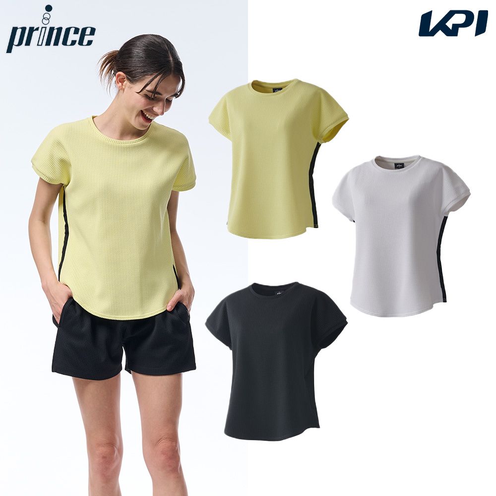 プリンス Prince テニスウェア レディース   ゲームシャツ WF5085 2025FW