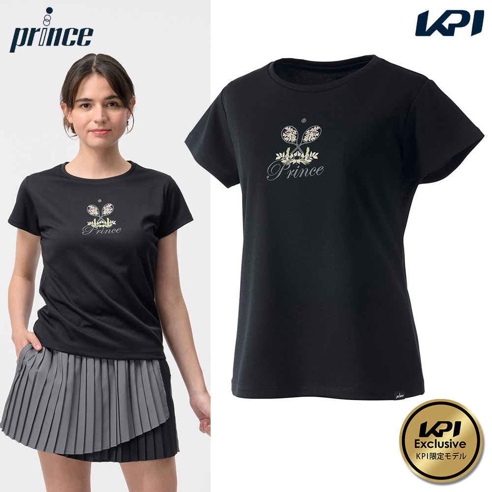 プリンス Prince テニスウェア レディース   Tシャツ KPI限定モデル WF6035K 2026FW