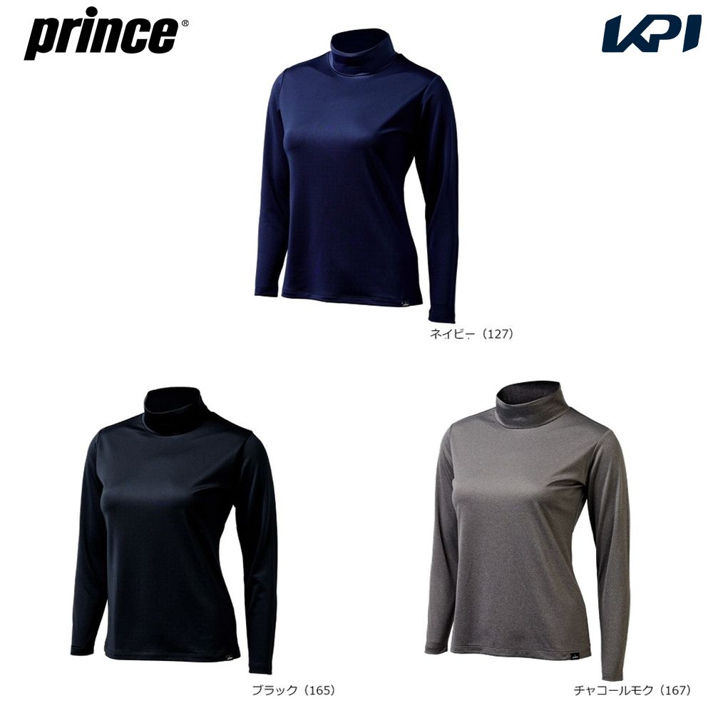 プリンス Prince テニスウェア レディース   蓄熱ロングスリーブインナー WF6081 2026FW 9月下旬発売予定※予約