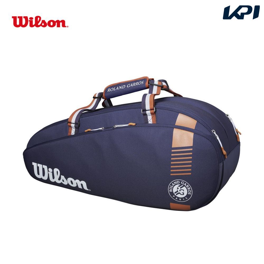 『即日出荷』ウイルソン Wilson テニスバッグ・ケース  ROLAND GARROS TEAM 6 PACK ローランギャロス ラケットバッグ チーム 6本収納 WR8006701001